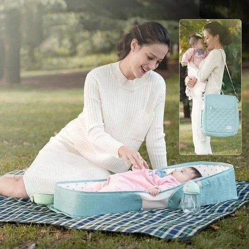 2 in 1 Foldable Baby Changing Bed