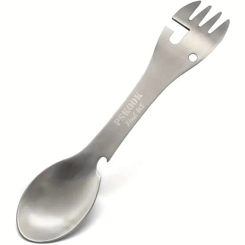 5 in 1 Multi-functional EDC Fork Knife Spoon Bottle/Can Opener
