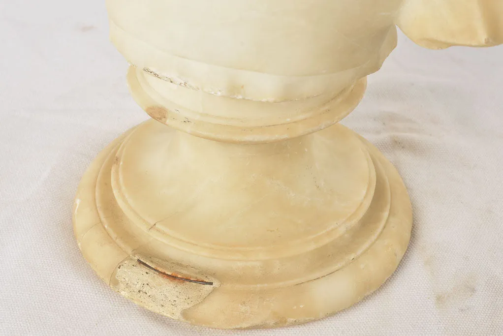 Alabaster sculpture of a child - late 19th century 18½"