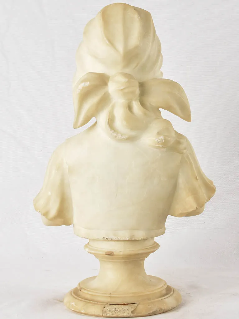 Alabaster sculpture of a child - late 19th century 18½"
