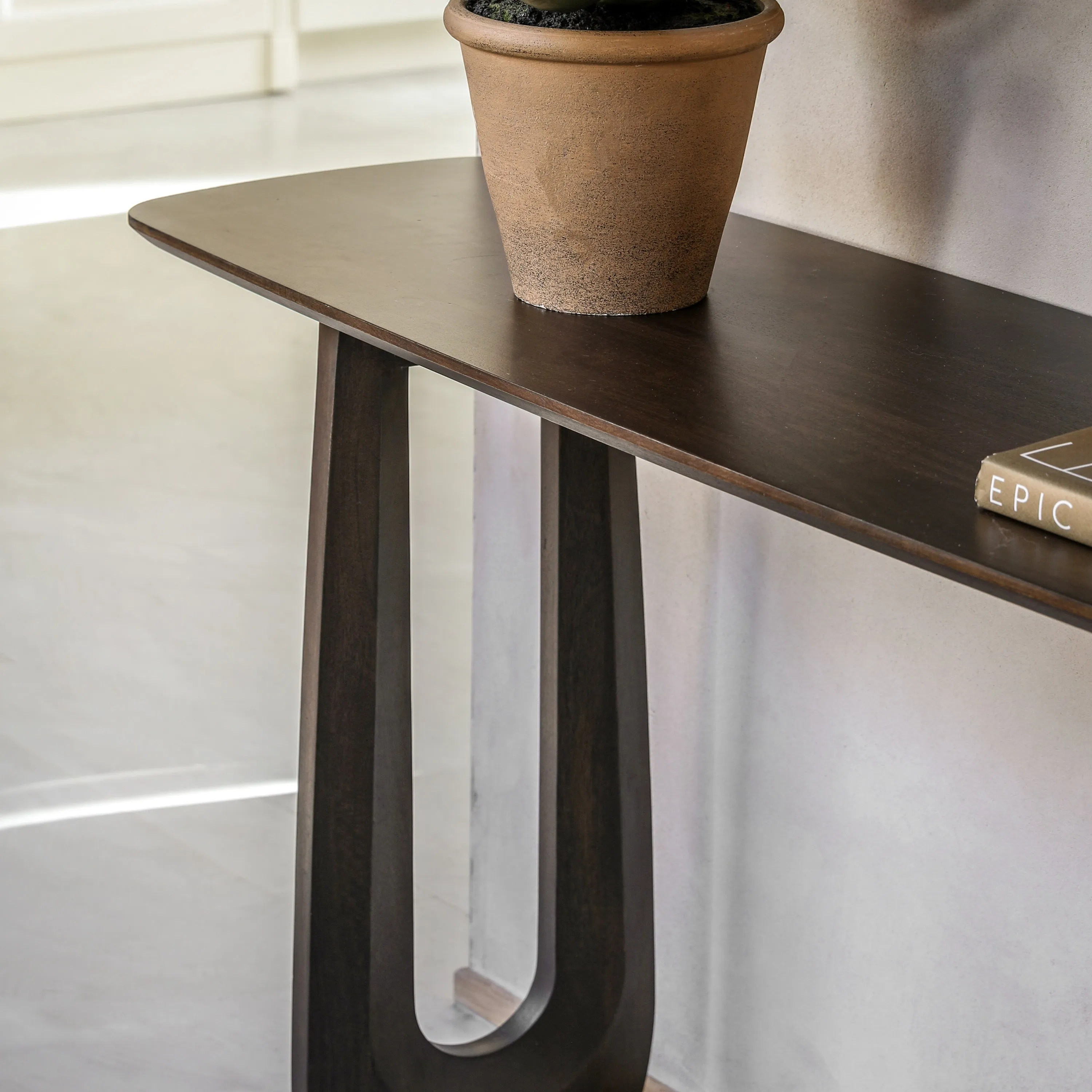 Amos Arc Console Table