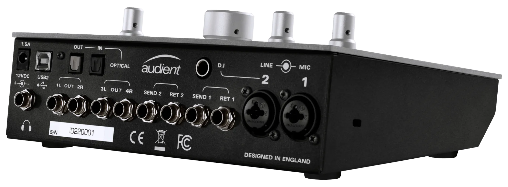 Audient ID22 High Performance AD/DA Interface & Monitoring System