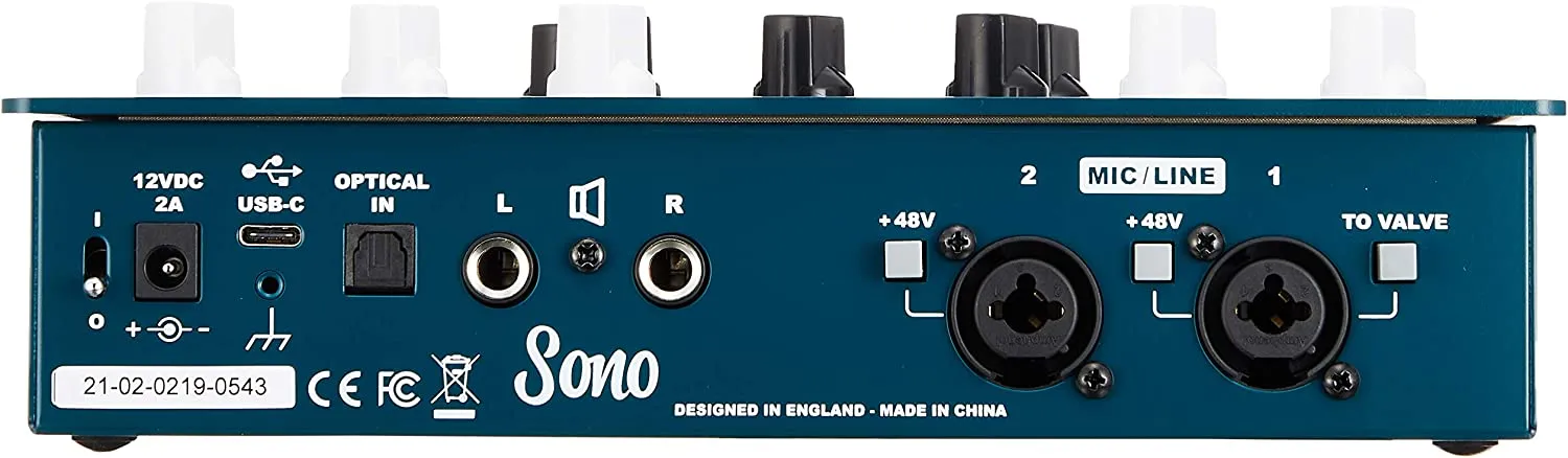 Audient SONO 10in/4out Amp Modeling Audio Interface