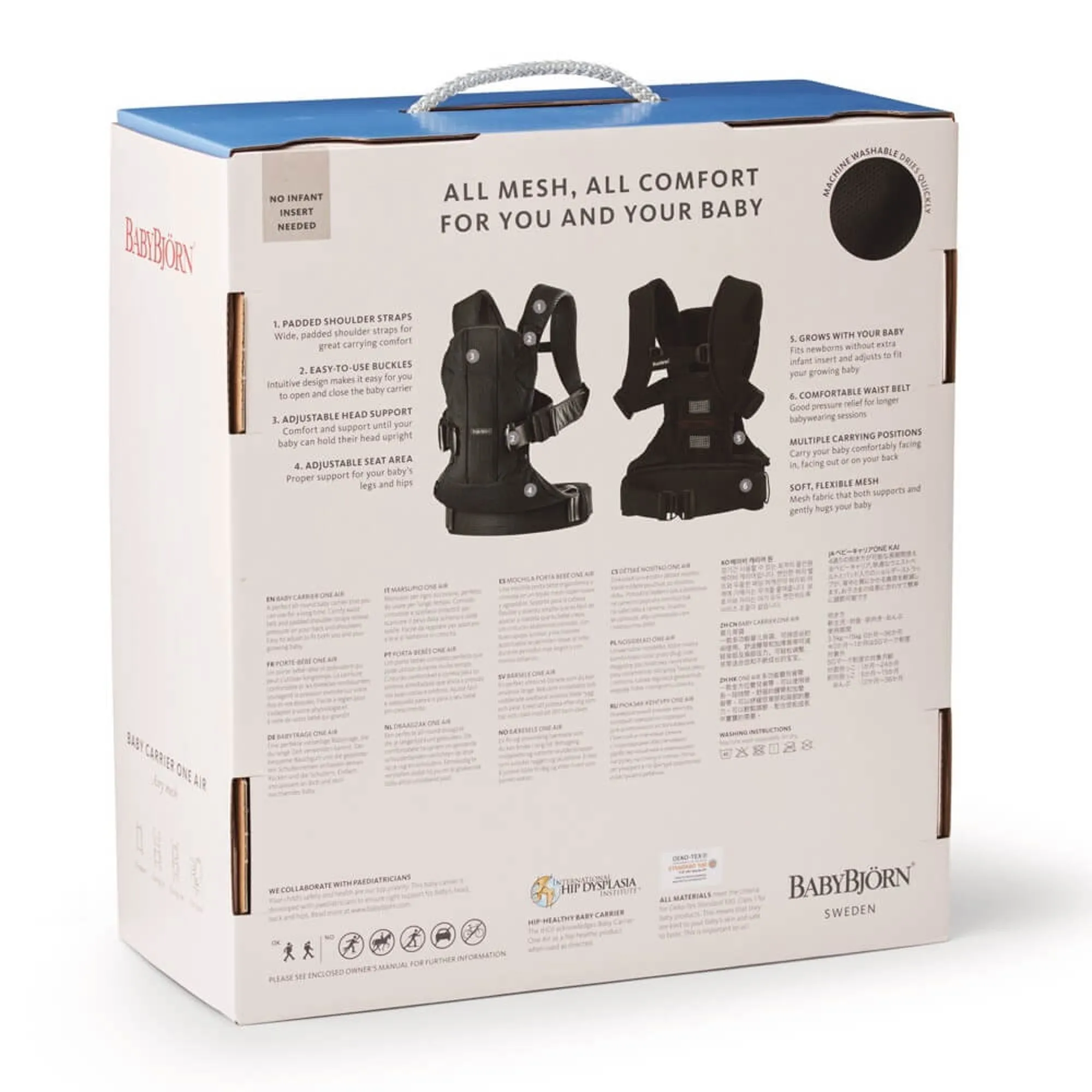 Baby Carrier One Air 3D Mesh - Black