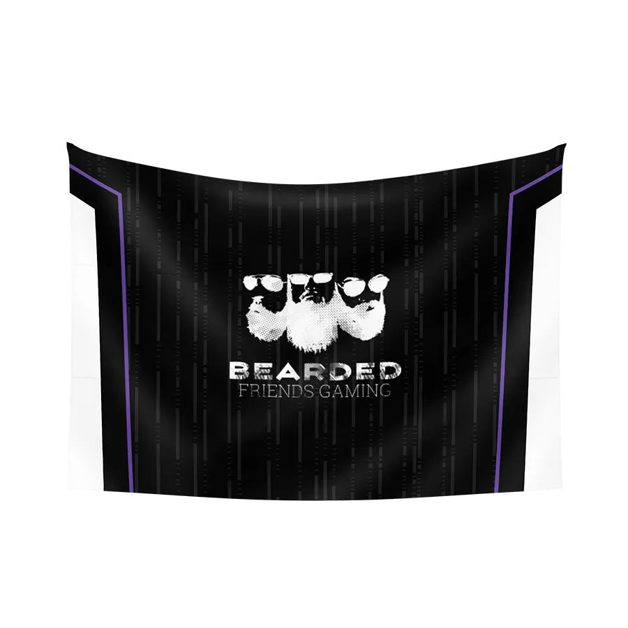 Bearded Friends Gaming Flag