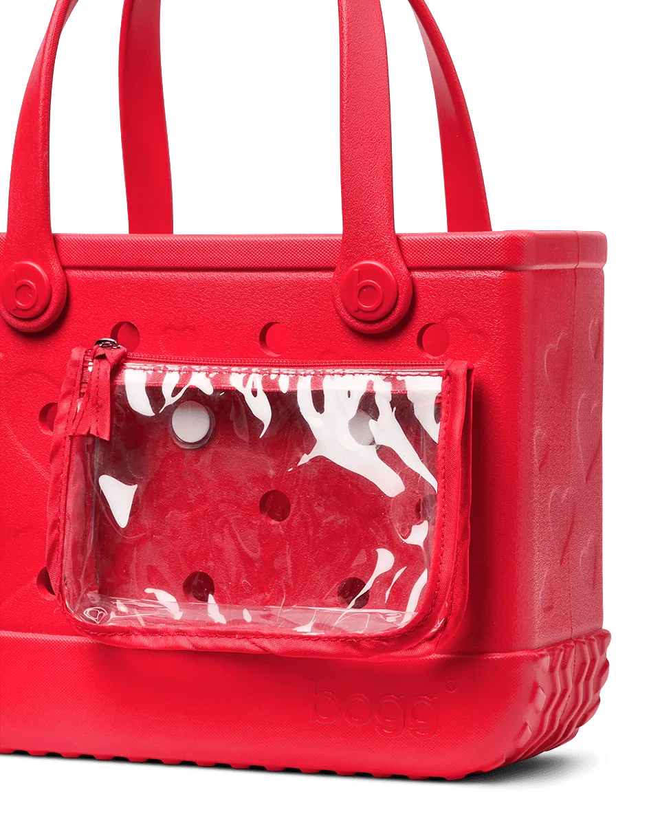 Bitty Bogg® Bag - Conversation Hearts BRIGHT RED