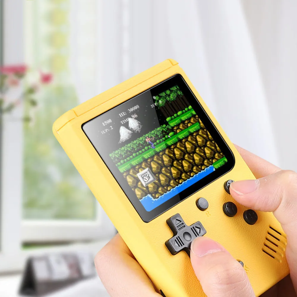 Built-in Retro Games Portable Game Console- USB Charging