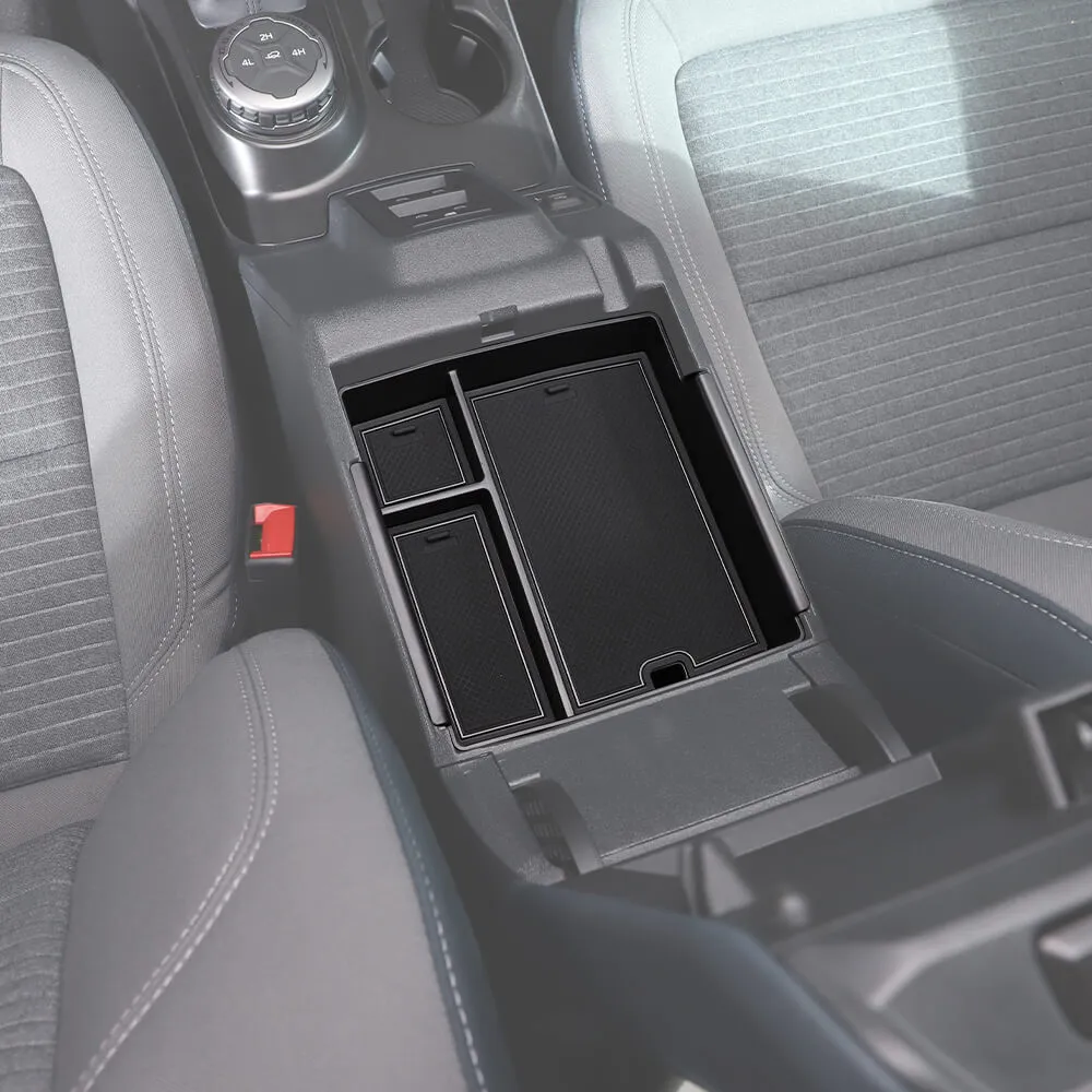 Car Center Armrest Storage Box Organizer Tray For Ford Bronco 2021  Accessories | CheroCar