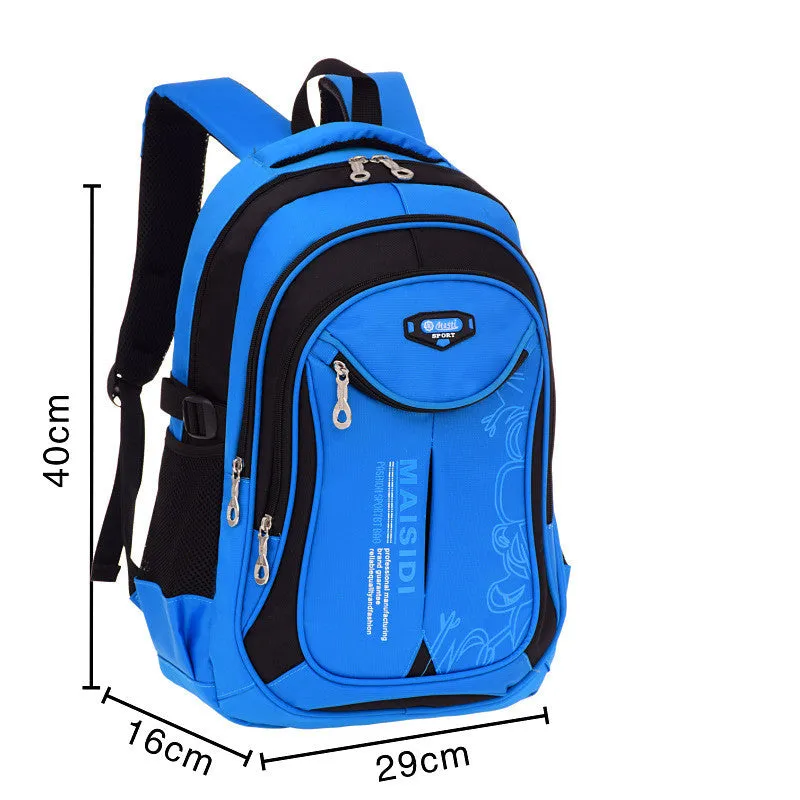 Children's lightweight waterproof schoolbag