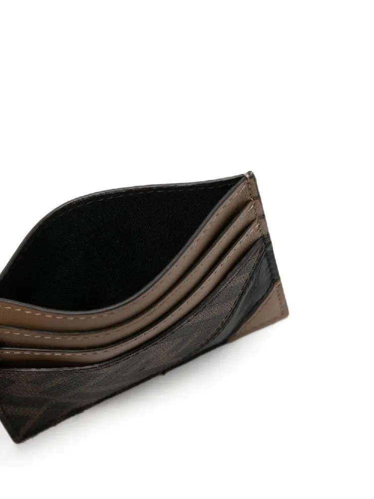 COATED CANVAS CARD HOLDER