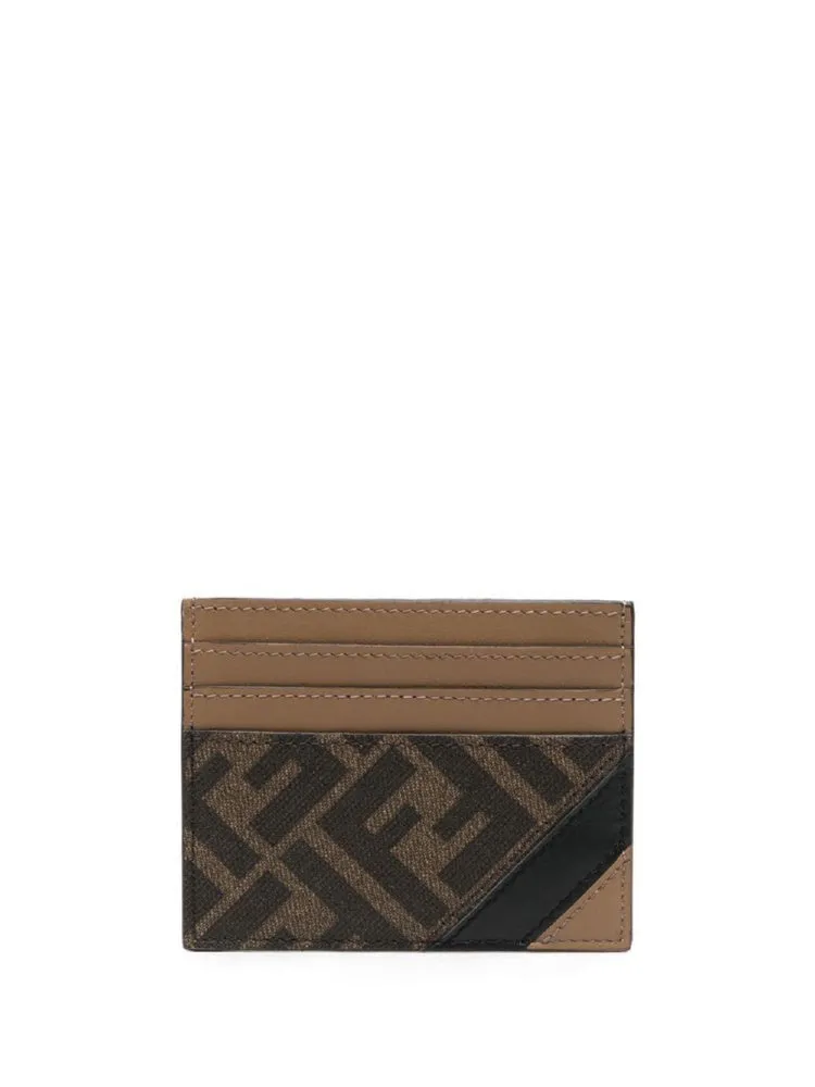 COATED CANVAS CARD HOLDER