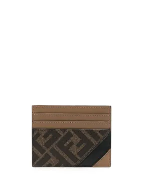 COATED CANVAS CARD HOLDER