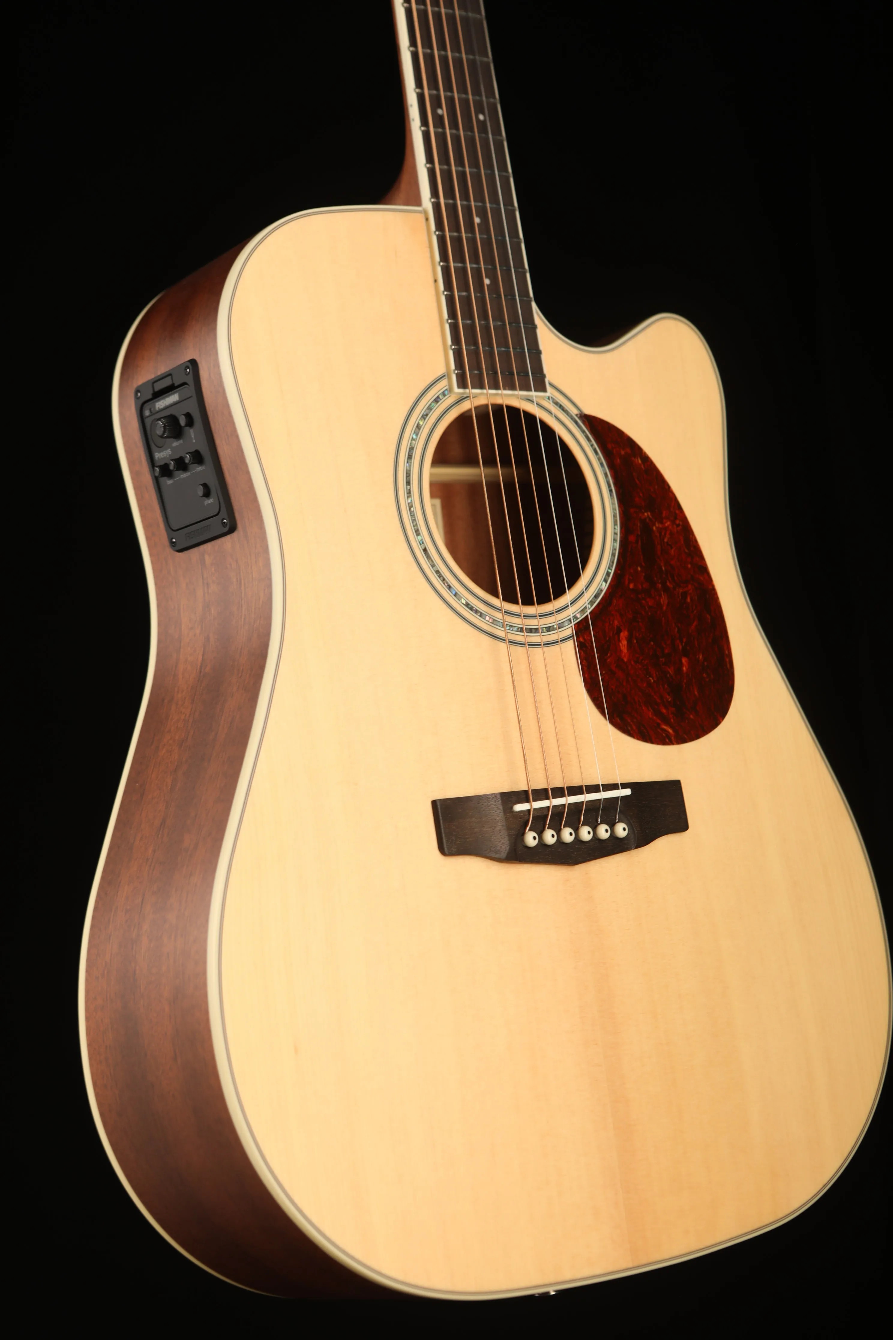 Cort MR710F Natural Acoustic Electric Guitar
