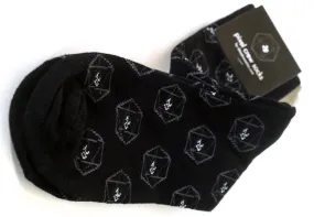 D20 Gamer Dice Socks