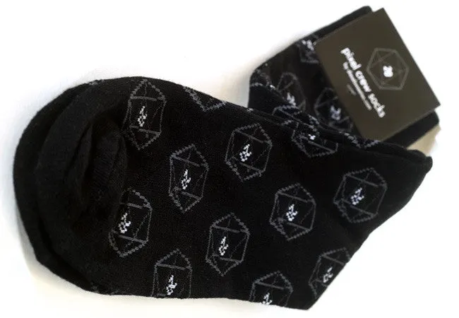 D20 Gamer Dice Socks