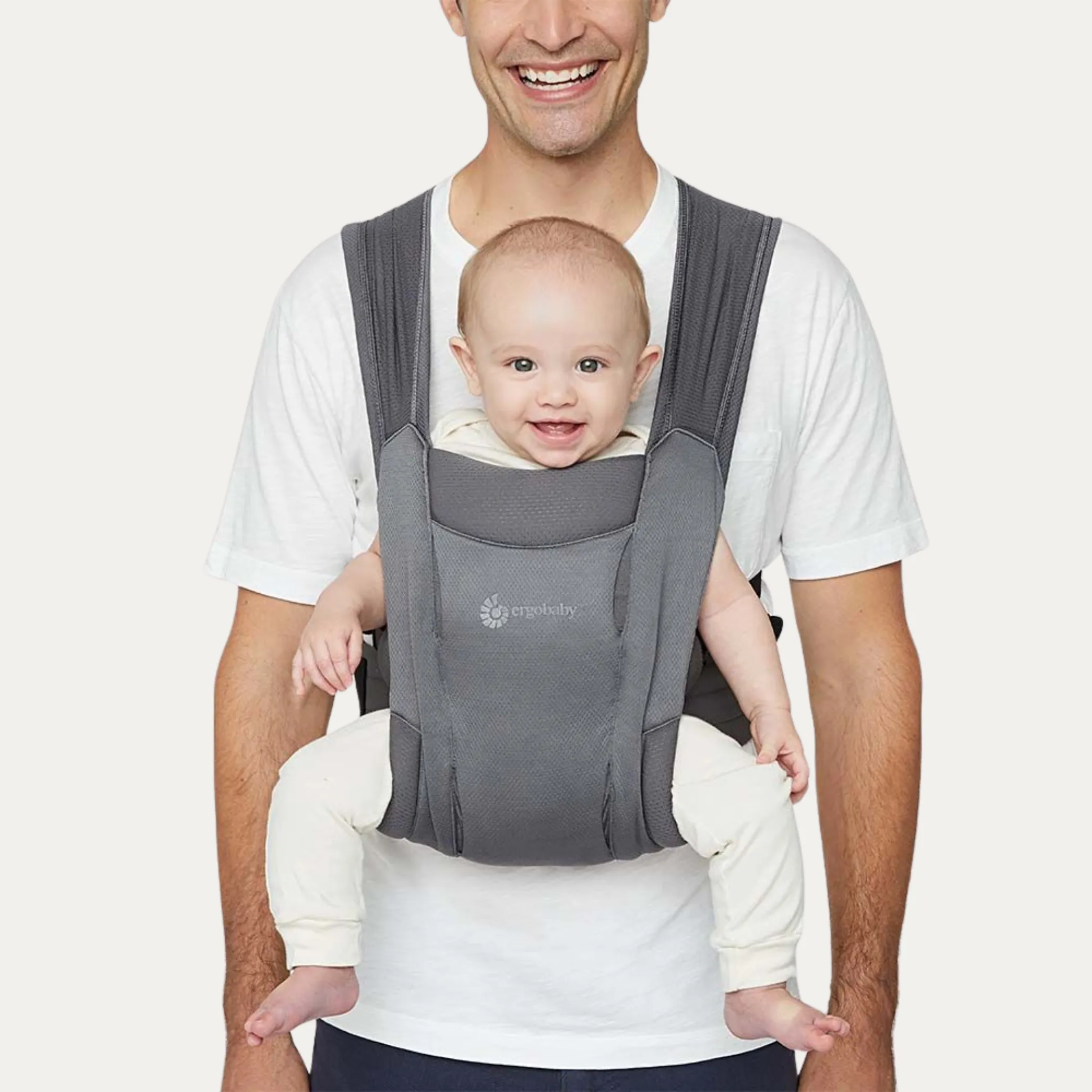 Ergobaby Embrace Newborn Carrier (Grey Mesh)