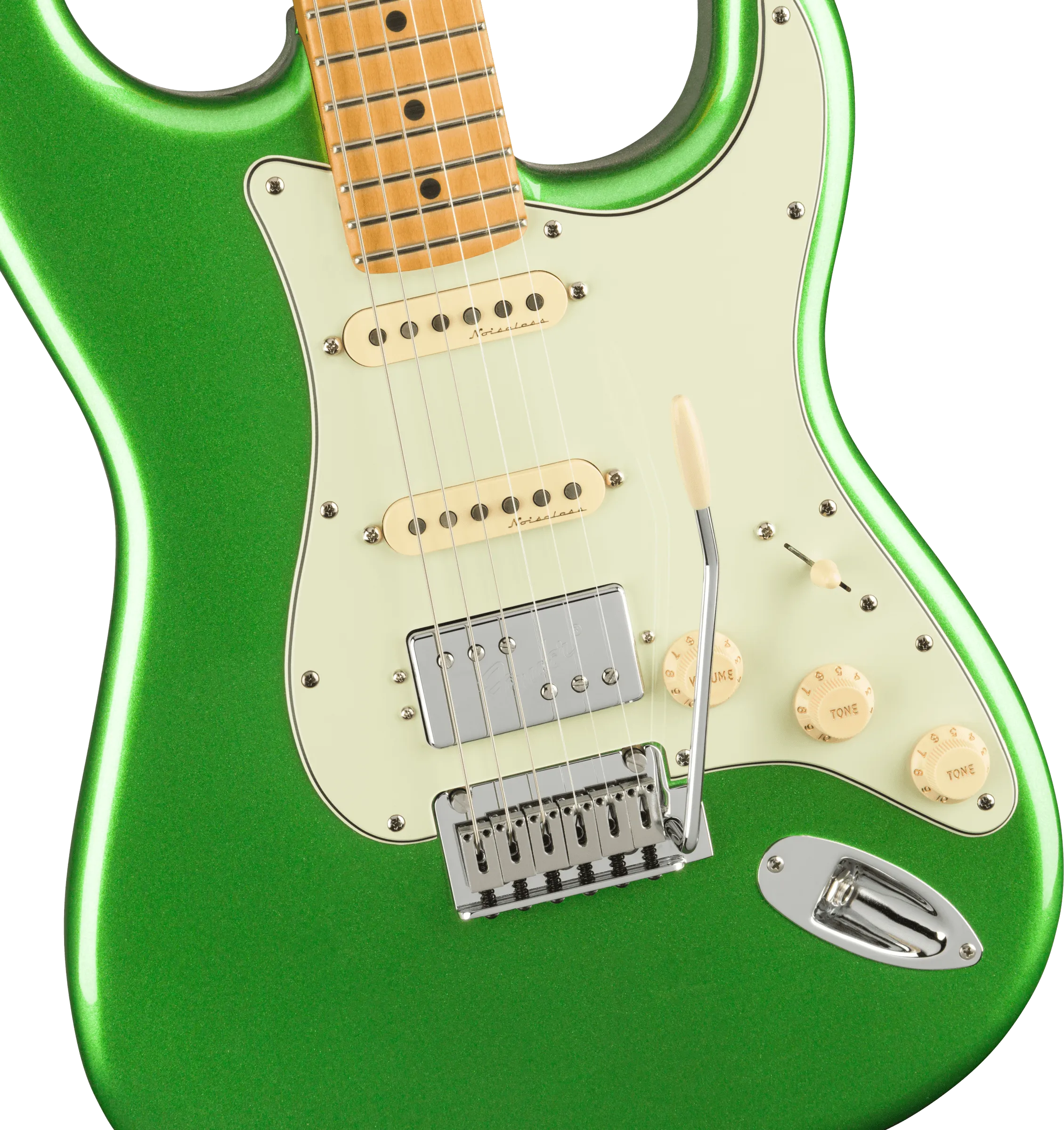Fender Player Plus Stratocaster HSS - Maple Fingerboard - Cosmic Jade