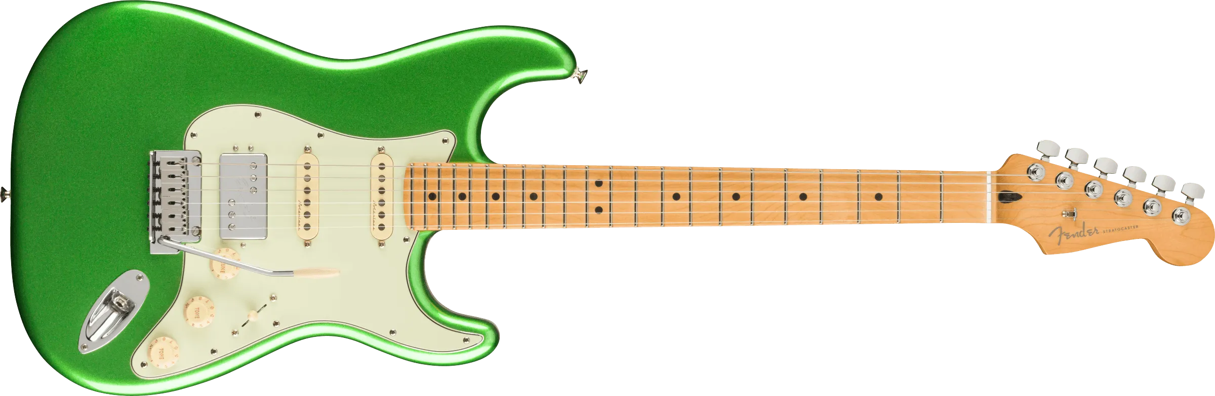 Fender Player Plus Stratocaster HSS - Maple Fingerboard - Cosmic Jade