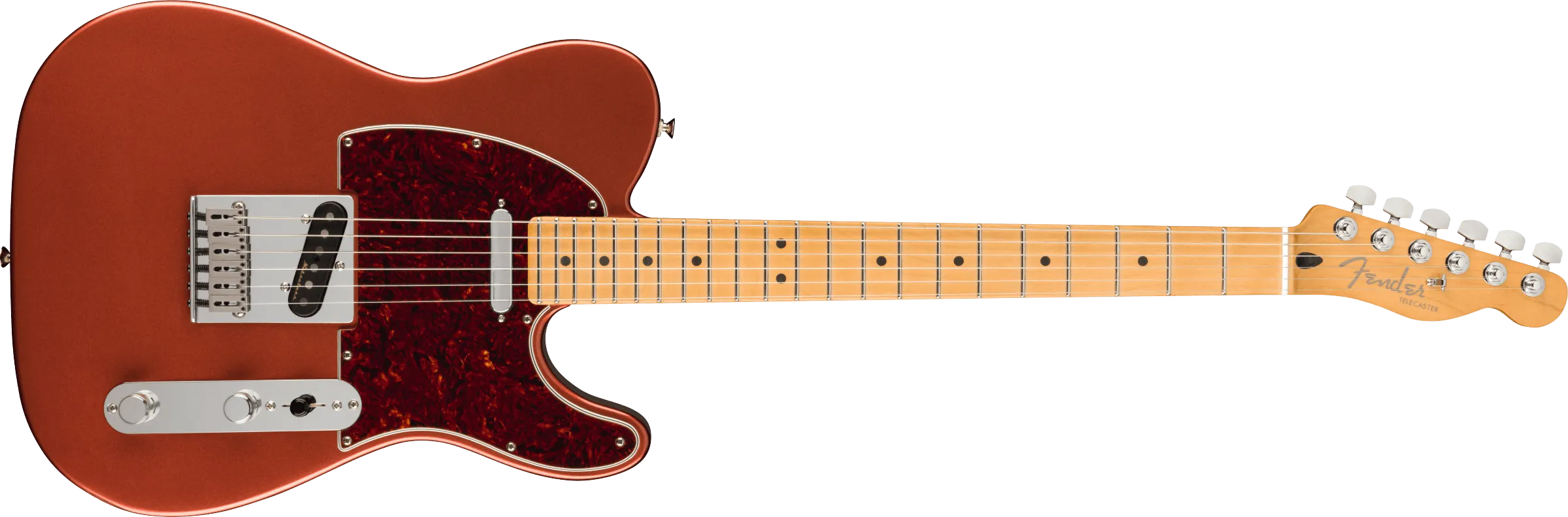 Fender Player Plus Telecaster Maple Fingerboard - Aged Candy Apple Red