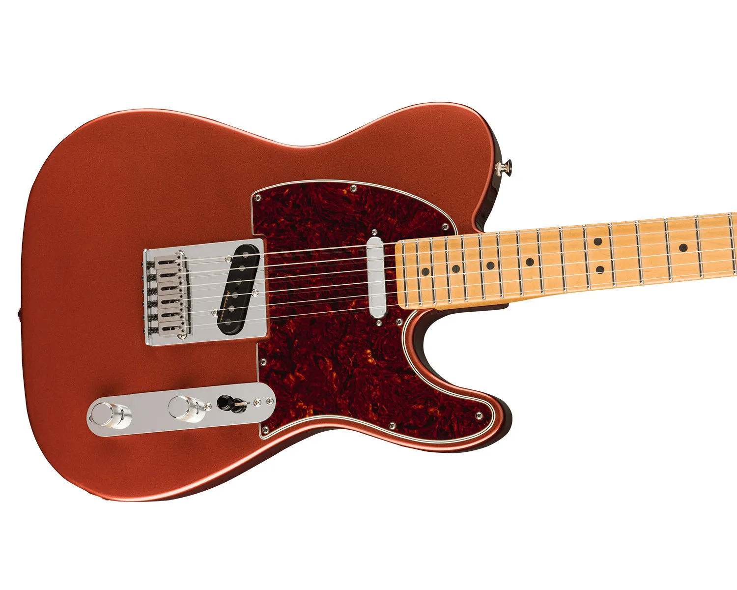Fender Player Plus Telecaster Maple Fingerboard - Aged Candy Apple Red
