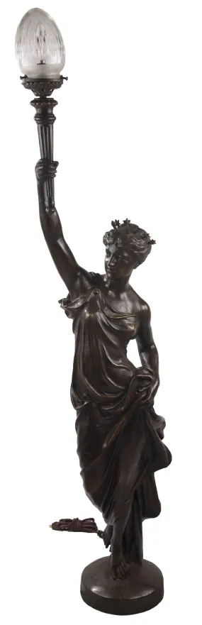 Figurative Lamp of Lady Liberty