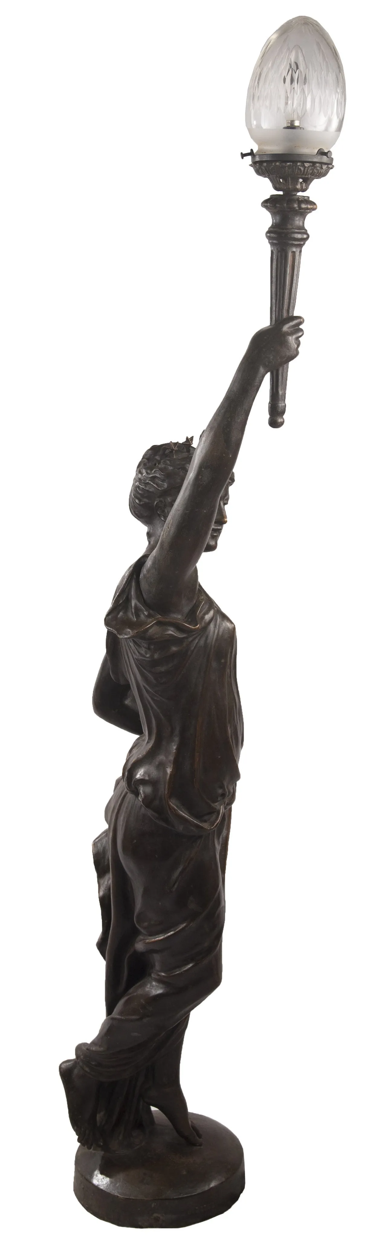 Figurative Lamp of Lady Liberty