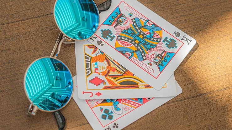 Game Over Playing Cards - Red