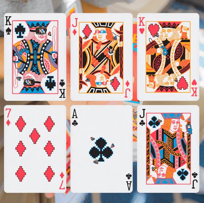 Game Over Playing Cards - Red
