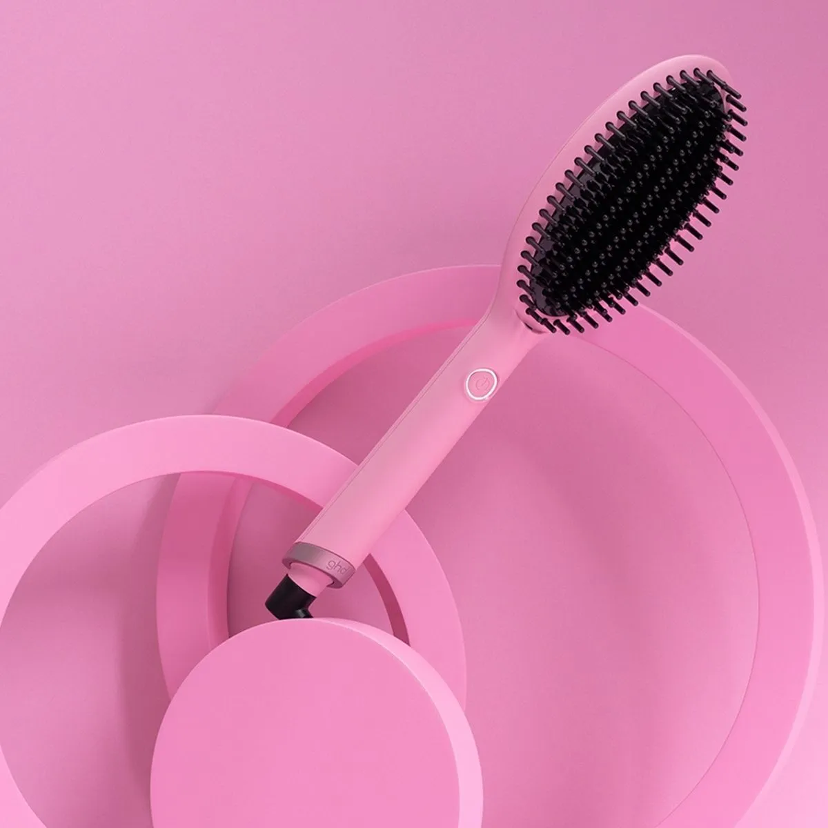 Ghd Glide Limited Edition Hot Brush - Fondant Pink