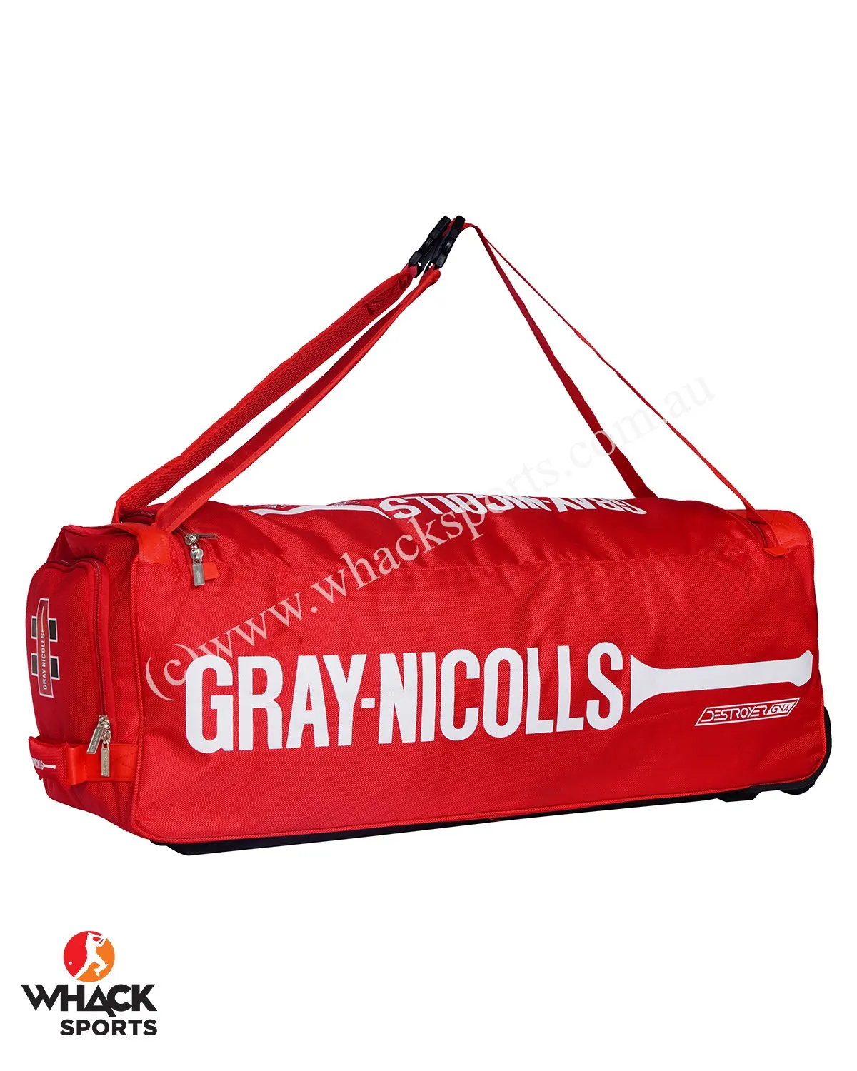 Gray Nicolls Destroyer GN 4 Cricket Kit Bag - Wheelie - Medium