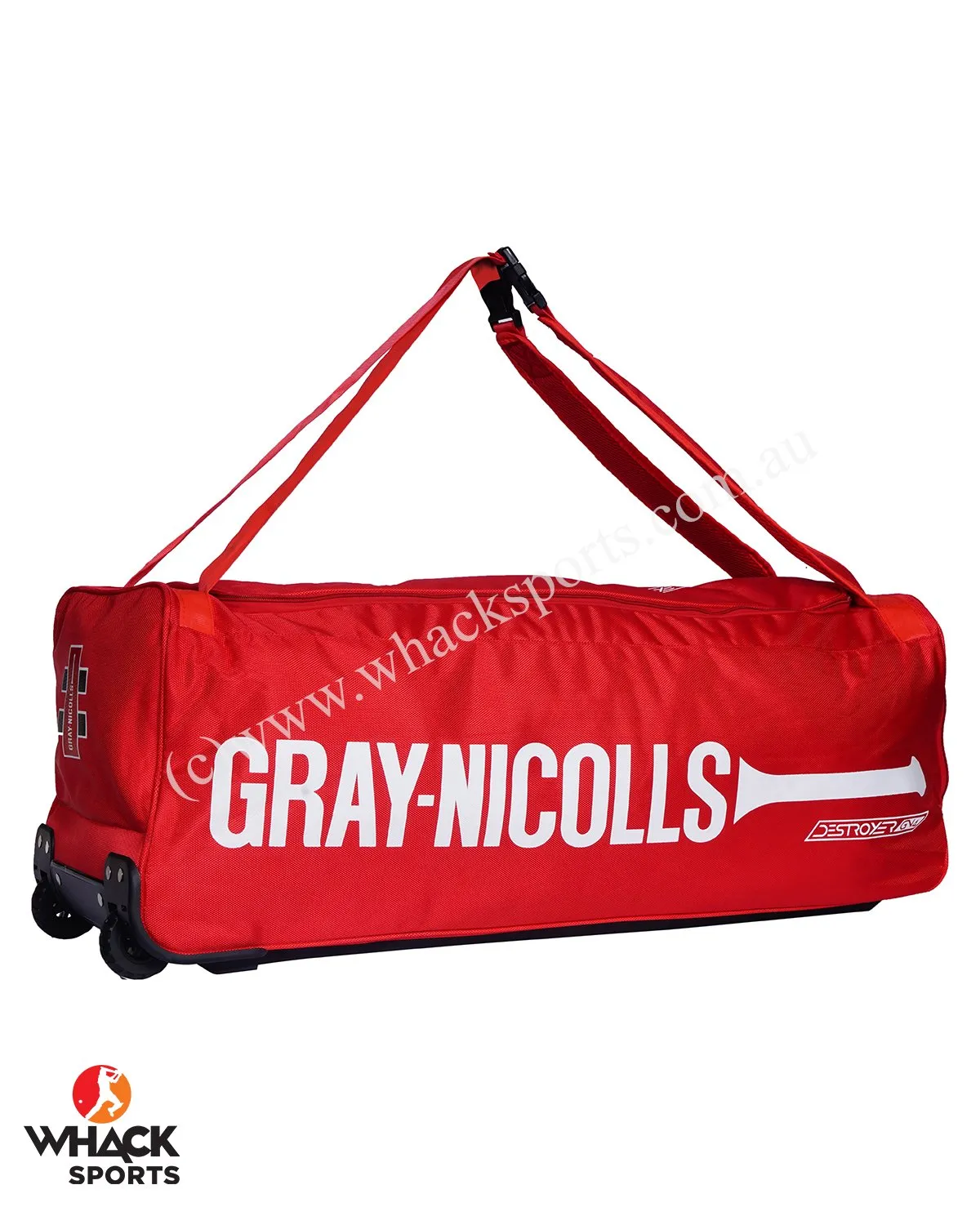 Gray Nicolls Destroyer GN 4 Cricket Kit Bag - Wheelie - Medium