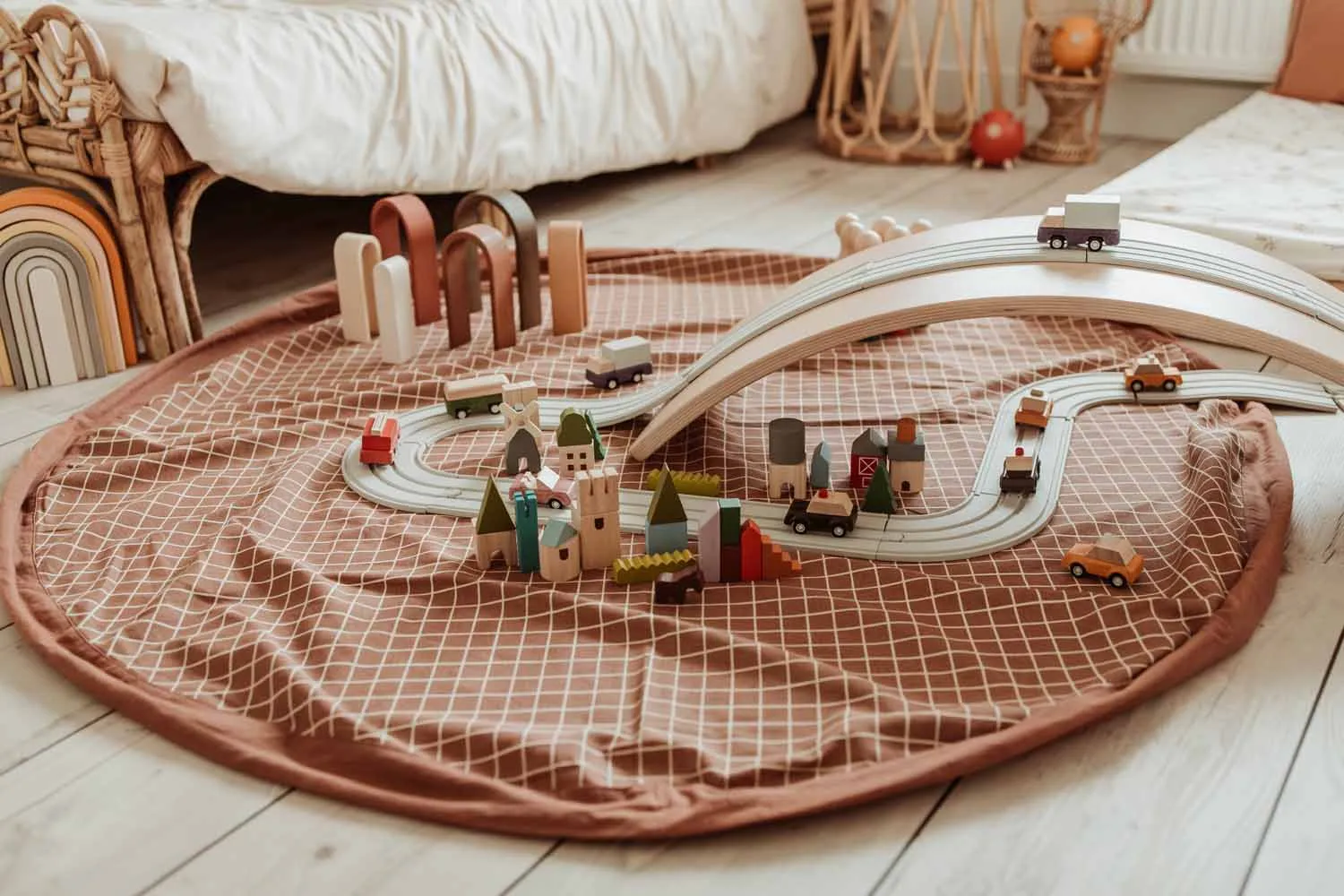 Grid Storage Play Mat