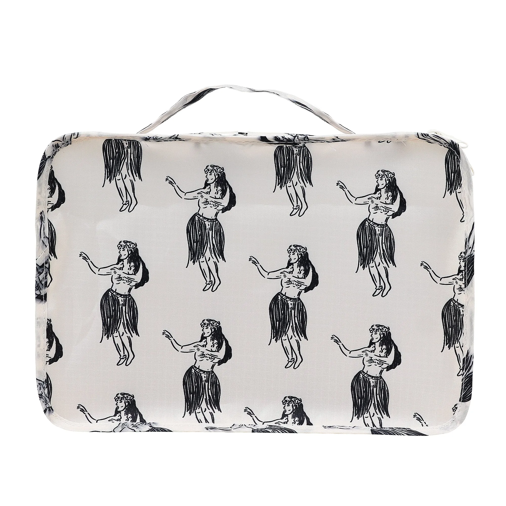 Hula Girl Vintage Packing Cubes, Set of 3