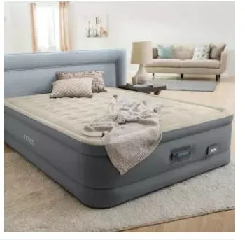 Intex Premaire II Elevated Airbed with Integrated Digital Pump - Queen Size