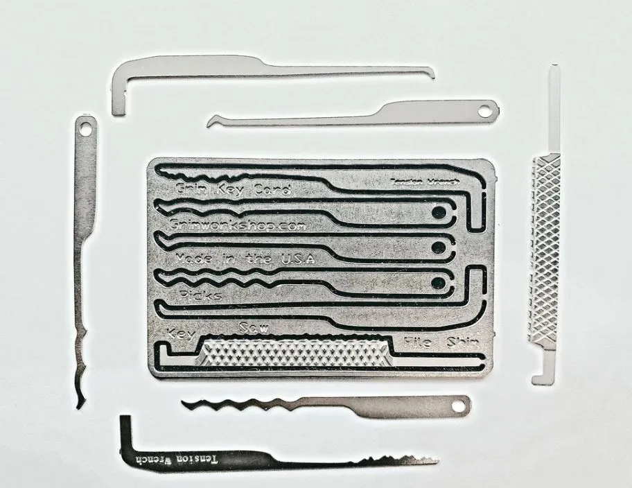 KEY CARD - Tool Card (GRIM SURVIVAL TOOLS)
