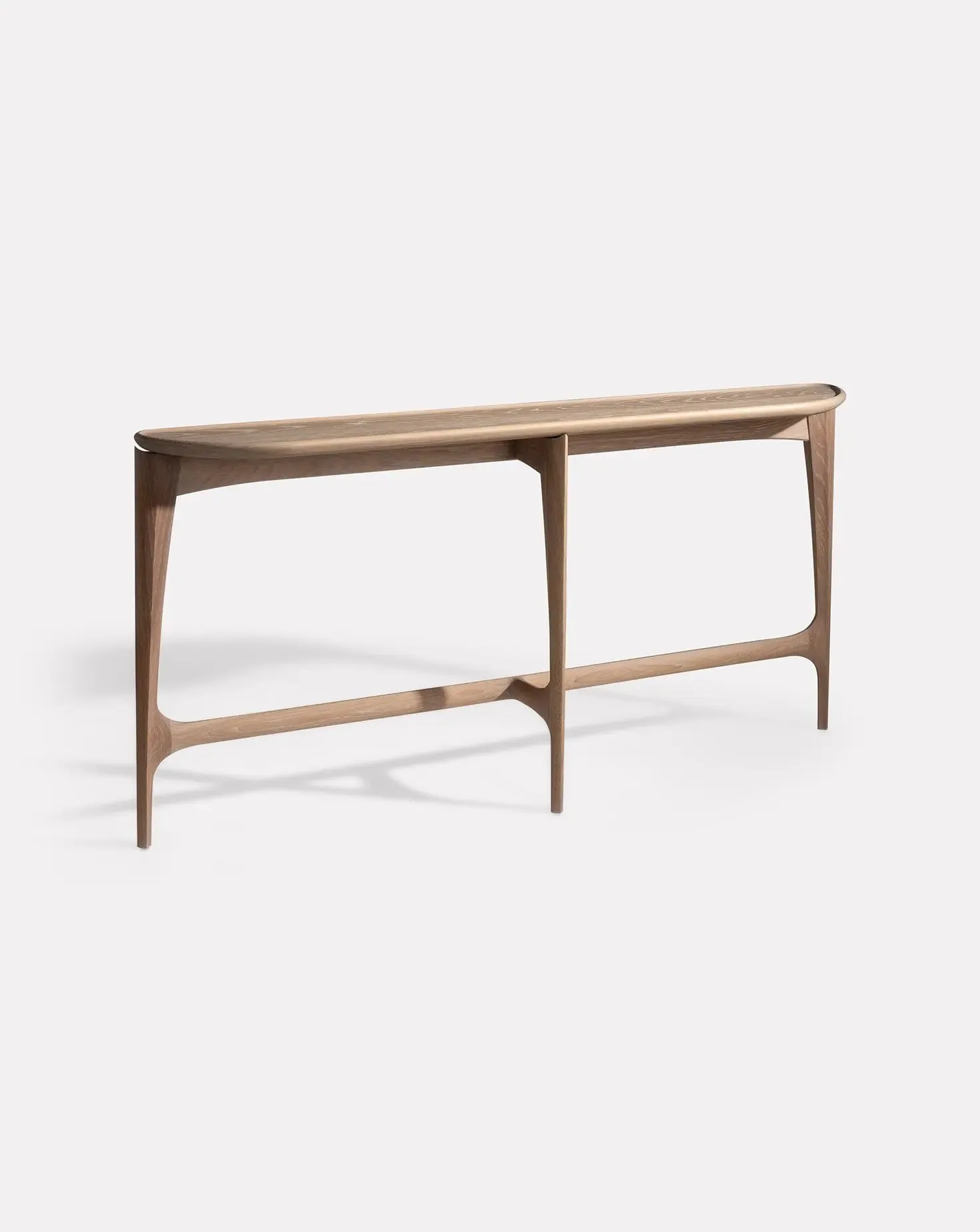 Langford White Oak Console Table