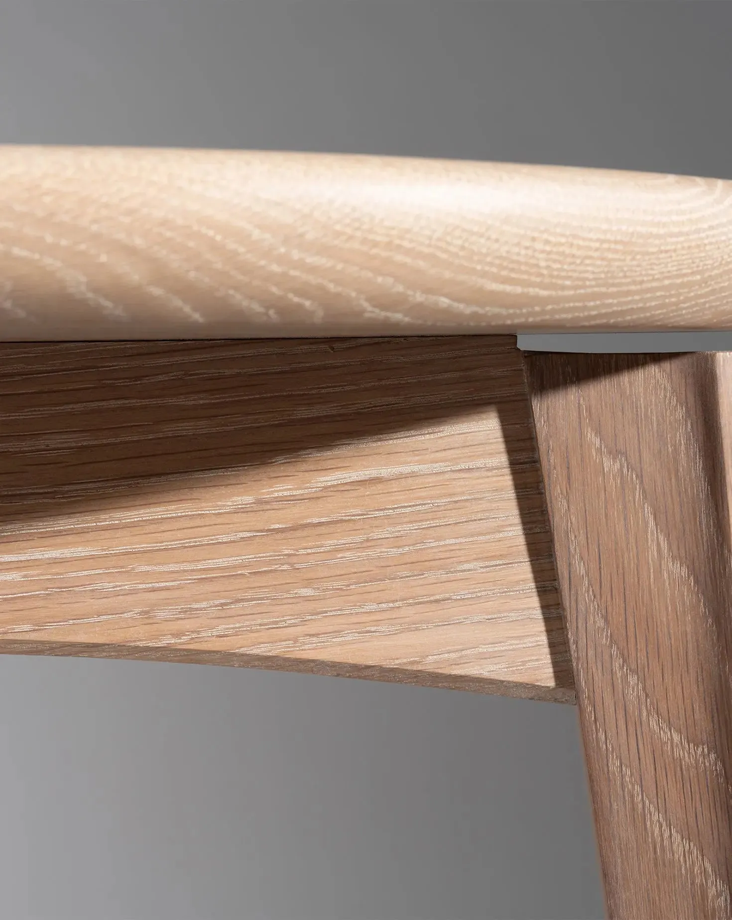 Langford White Oak Console Table