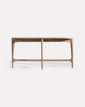 Langford White Oak Console Table