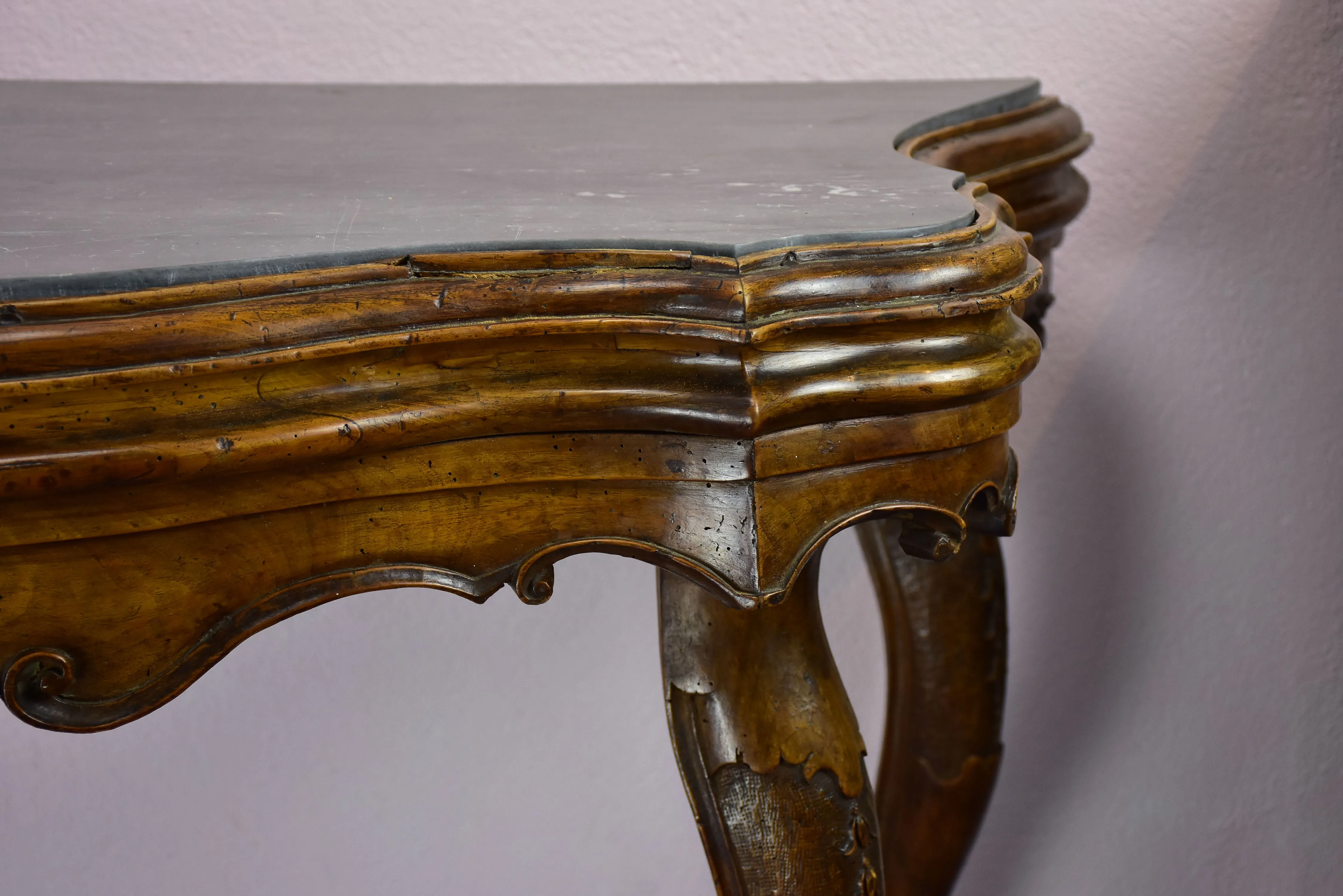 Late 19th Century Italian marble console