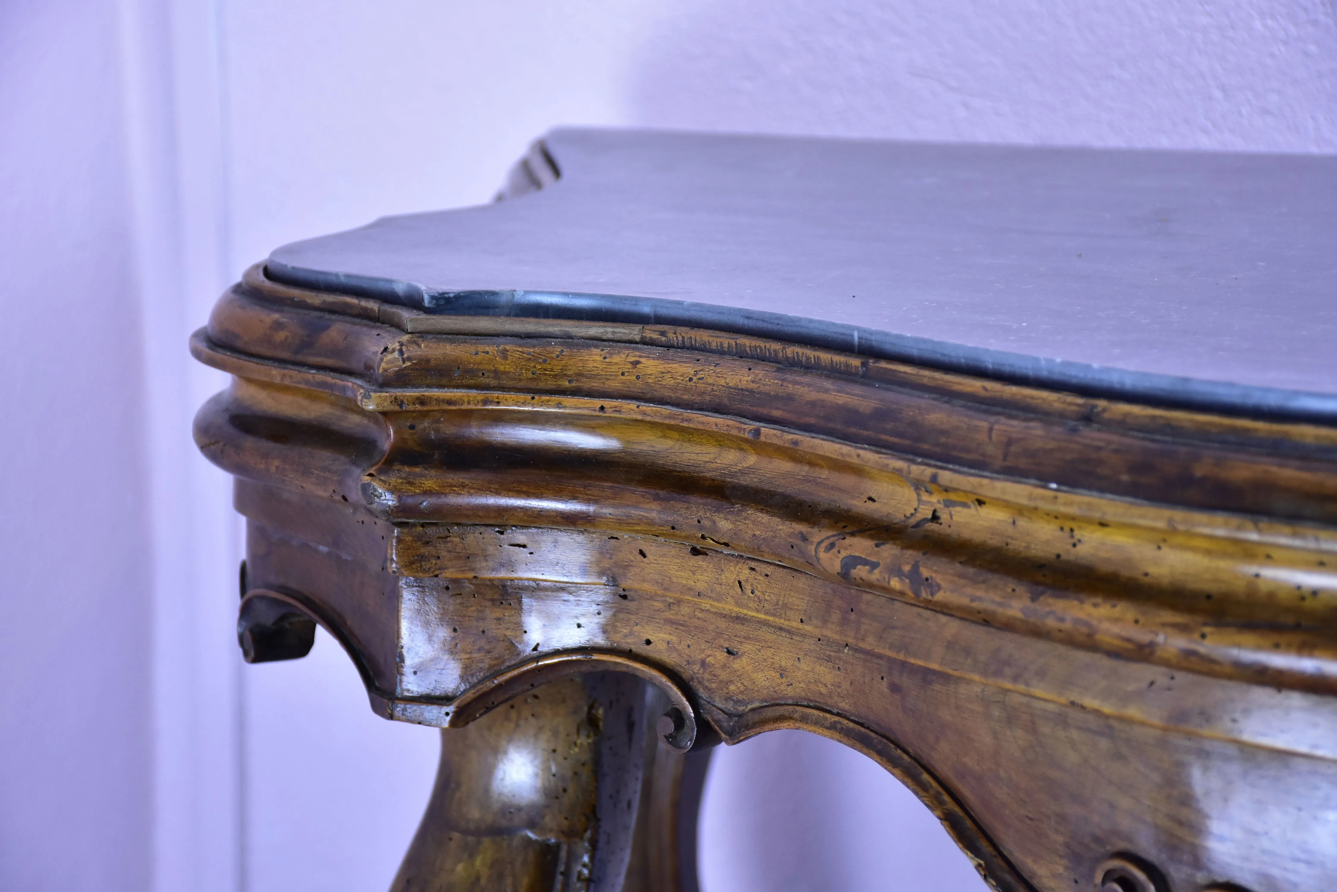 Late 19th Century Italian marble console