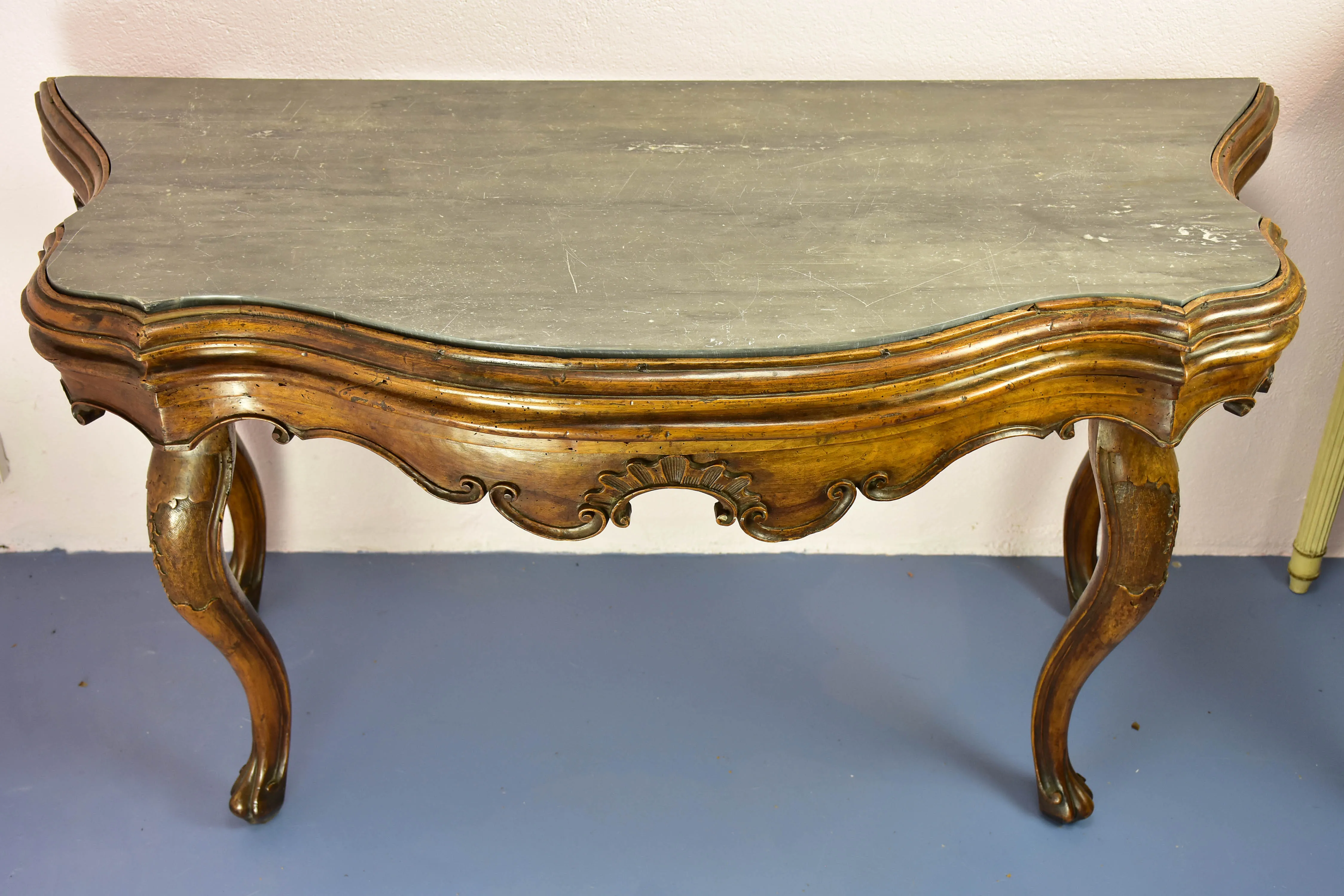 Late 19th Century Italian marble console