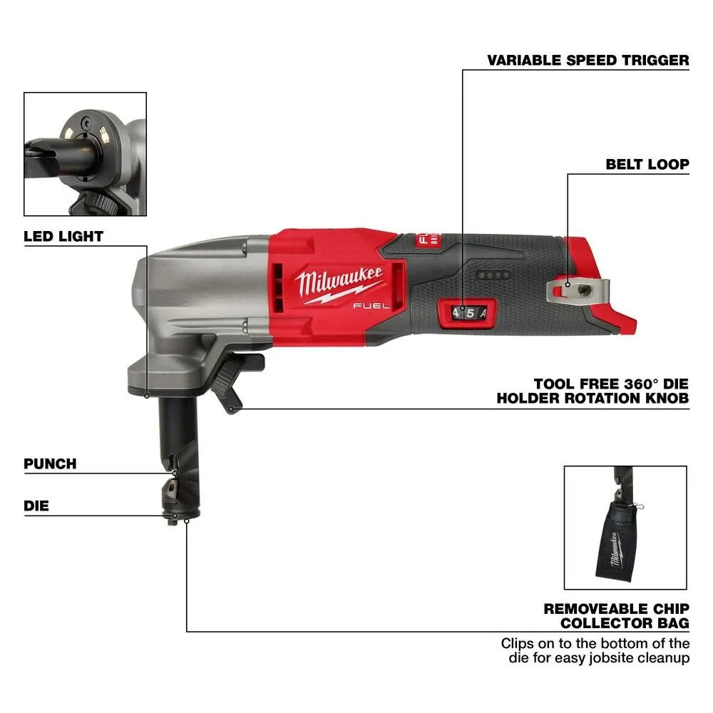Milwaukee 2476-20 M12 FUEL 16 Gauge Nibbler