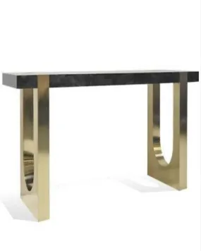 Modern Metal Console Table - Angie India Furniture