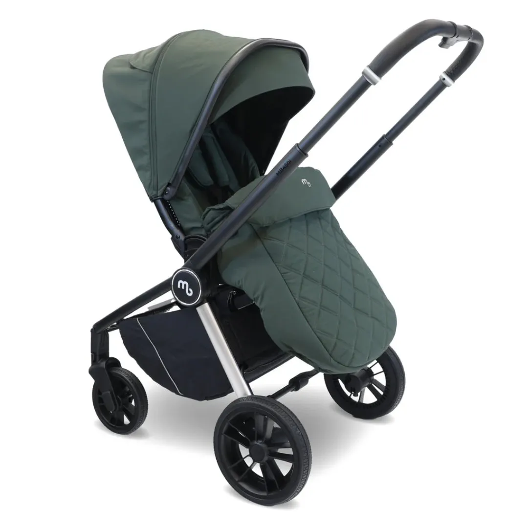 My Babiie MB450i 3-in-1 Travel System with Base - Forest Green