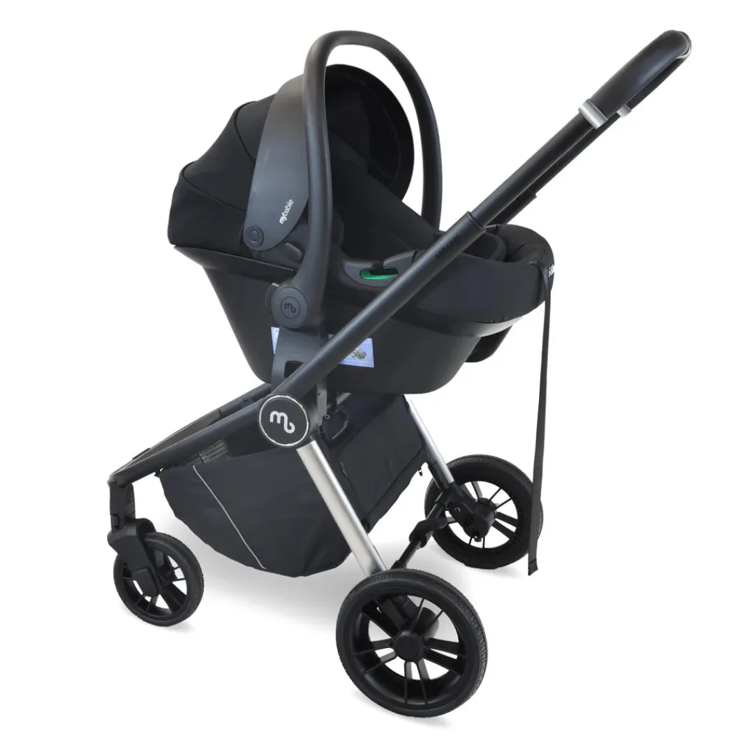 My Babiie MB450i 3-in-1 Travel System with Base - Forest Green
