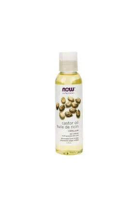 NOW 100% Pure Castor Oil 118mL