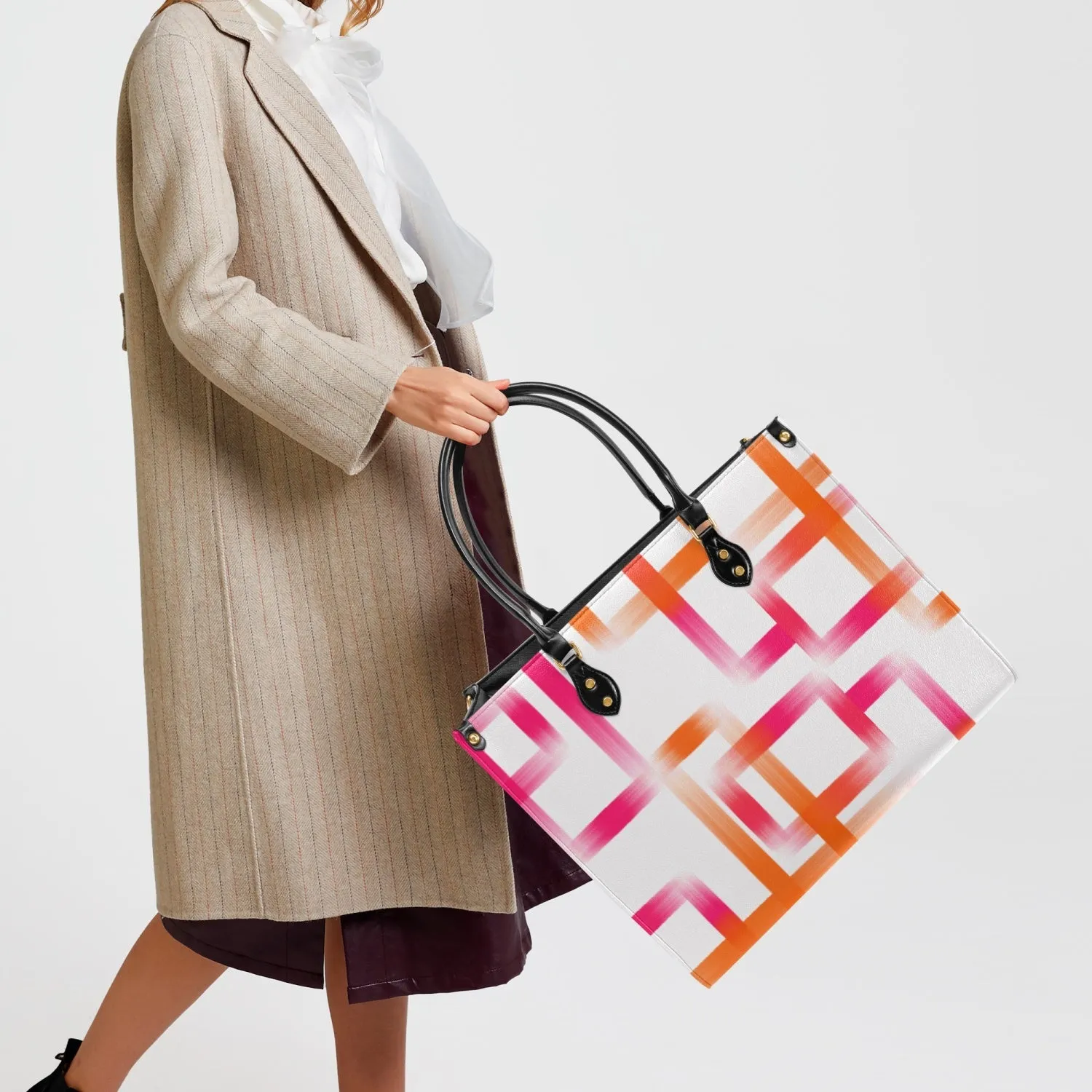 Pink & Orange Tote Bag