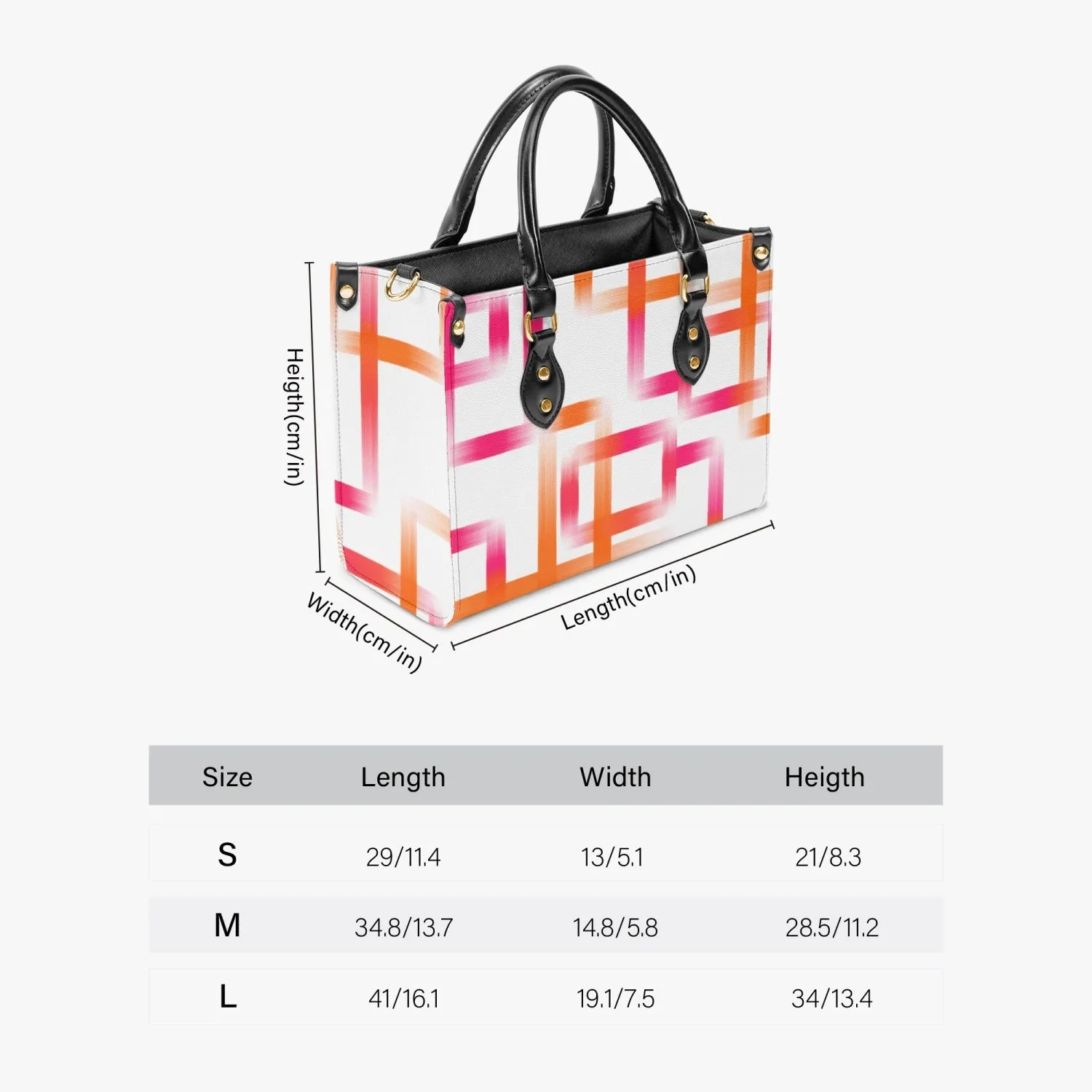 Pink & Orange Tote Bag
