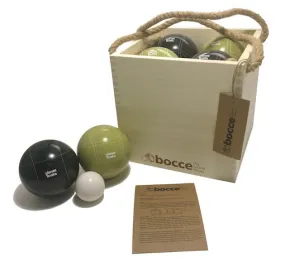 Premium Bocce in Wooden Crate