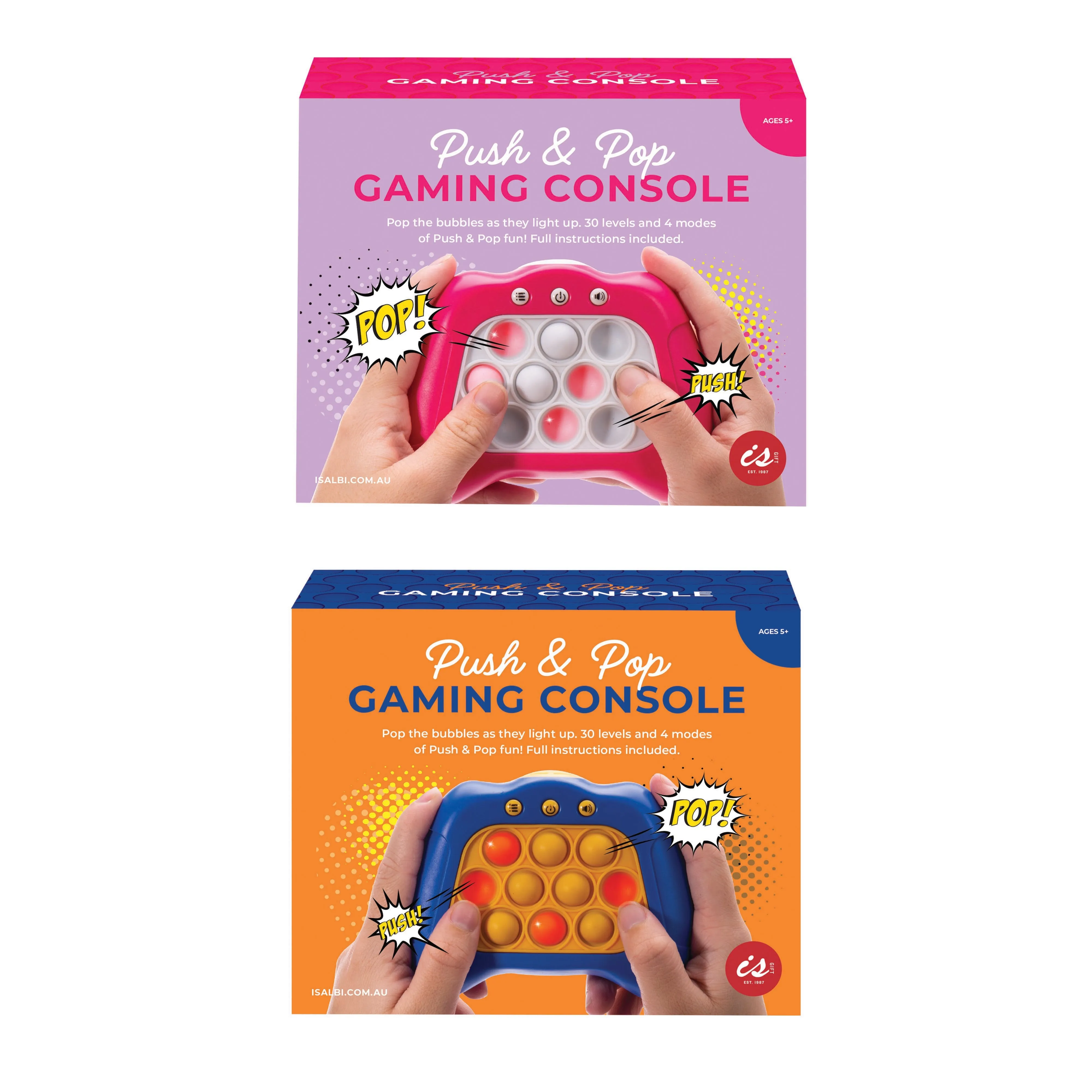 Push & Pop Gaming Console